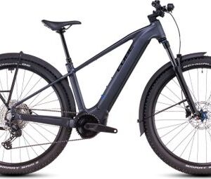 VTT Électrique Semi-Rigide Cube Reaction Hybrid Pro 800 Allroad Shimano Deore/Deore XT 12V 800 Wh 27.5'' Gris Metallic 2025