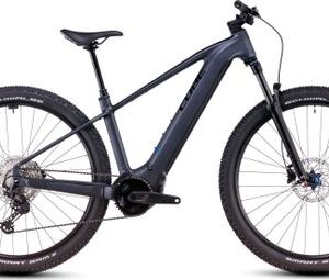 VTT Électrique Semi-Rigide Cube Reaction Hybrid Pro 800 Shimano Deore/Deore XT 12V 800 Wh 27.5'' Gris Metallic 2025