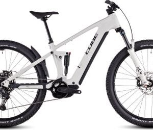 VTT Électrique Tout-Suspendu Cube Stereo Hybrid One22 Pro 600 Shimano Cues 10V 600 Wh 29'' Beige Desert Stone 2025