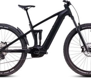 VTT Électrique Tout-Suspendu Cube Stereo Hybrid One44 EX 800 Shimano Deore/Deore XT 12V 800 Wh 29'' Noir Blackline 2025