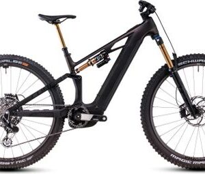 VTT Électrique Tout-Suspendu Cube Stereo Hybrid One44 HPC SLT 800 Sram XX Eagle AXS 12V 800 Wh 29'' Gris Irisé Liquid Lava 2025
