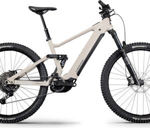 VTT Électrique Tout-Suspendu Lapierre Overvolt TR 6.8 Shimano Cues 11V 800Wh 29'' Beige 2025