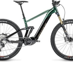 VTT Électrique Tout-Suspendu Moustache Samedi 29 Trail 9 Smart System Shimano SLX / XT 12V 750 Wh 29'' Noir / Vert 2023