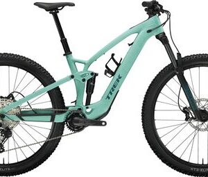 VTT Électrique Tout-Suspendu Trek Fuel EXe 5 Shimano Deore 12V 360 Wh 29'' Vert Sauge Mat 2024