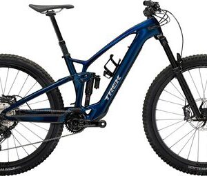 VTT Électrique Tout-Suspendu Trek Fuel EXe 9.8 Shimano XT 12V 360 Wh 29'' Bleu Mulsanne 2023 XL / 188-196 cm