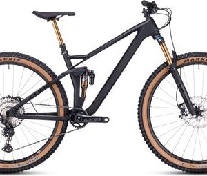 VTT Tout-Suspendu Cube Stereo One22 HPC EX Shimano XT 12V 29'' Gris Carbon Noir