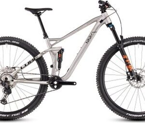 VTT Tout-Suspendu Cube Stereo One22 Race Shimano Deore/Deore XT 12V 29'' Argent Raw Metal 2025