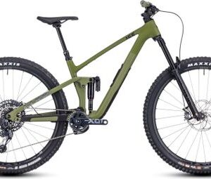 VTT Tout-Suspendu Cube Stereo One55 C:62 TM 29 Sram X01 Eagle AXS 12V 29'' Vert Olive